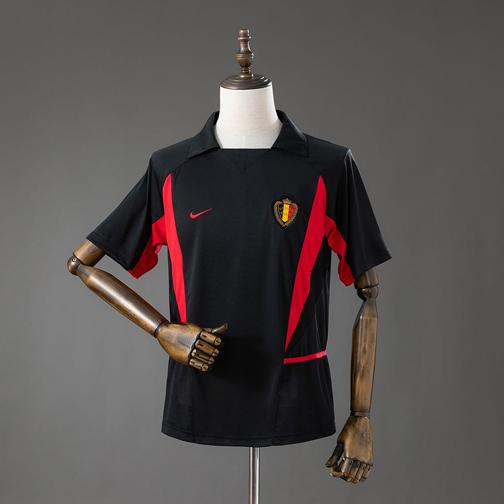 Camiseta Retro Bélgica Visita 2002 - frente
