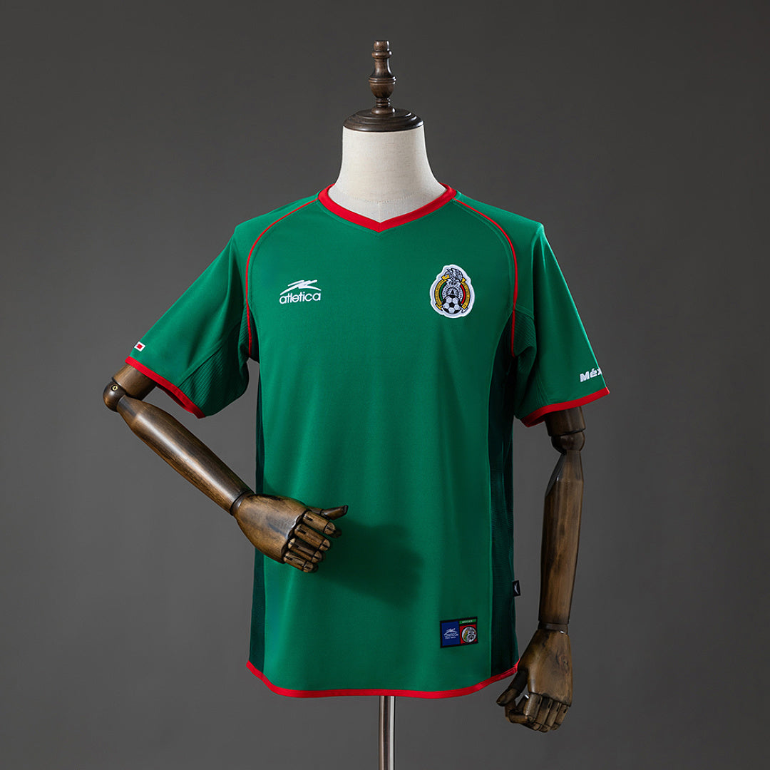 Camiseta Retro México Local 2002 - frente