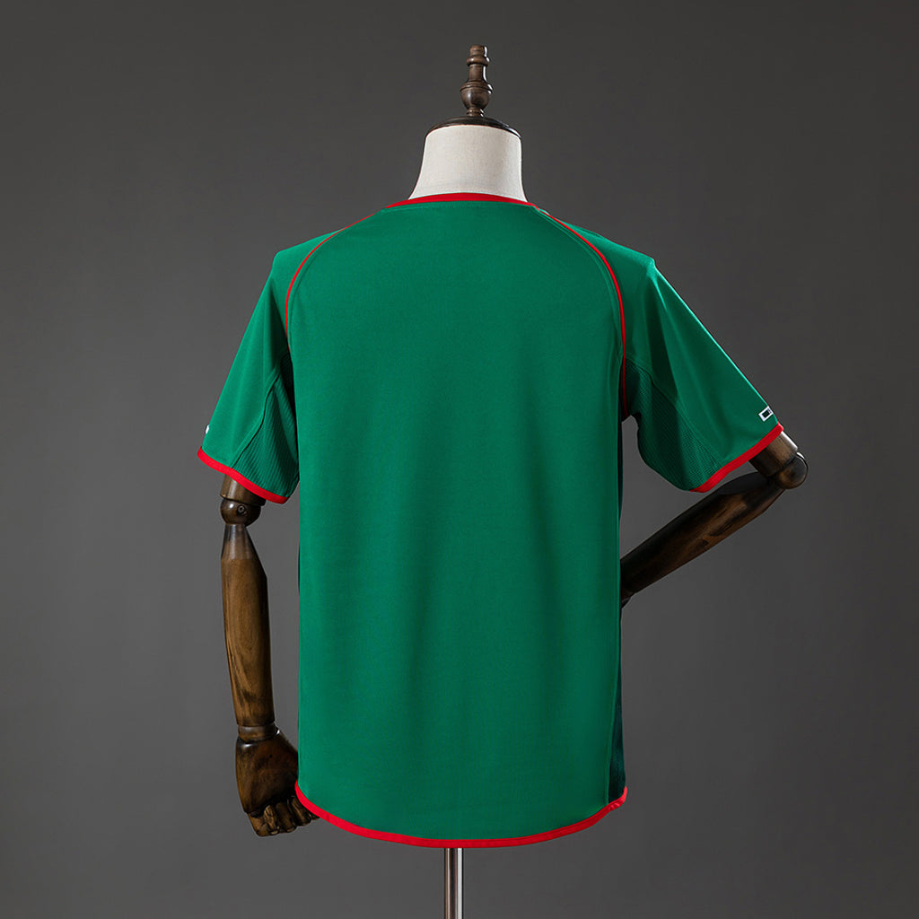 Camiseta Retro México Local 2002 - espalda