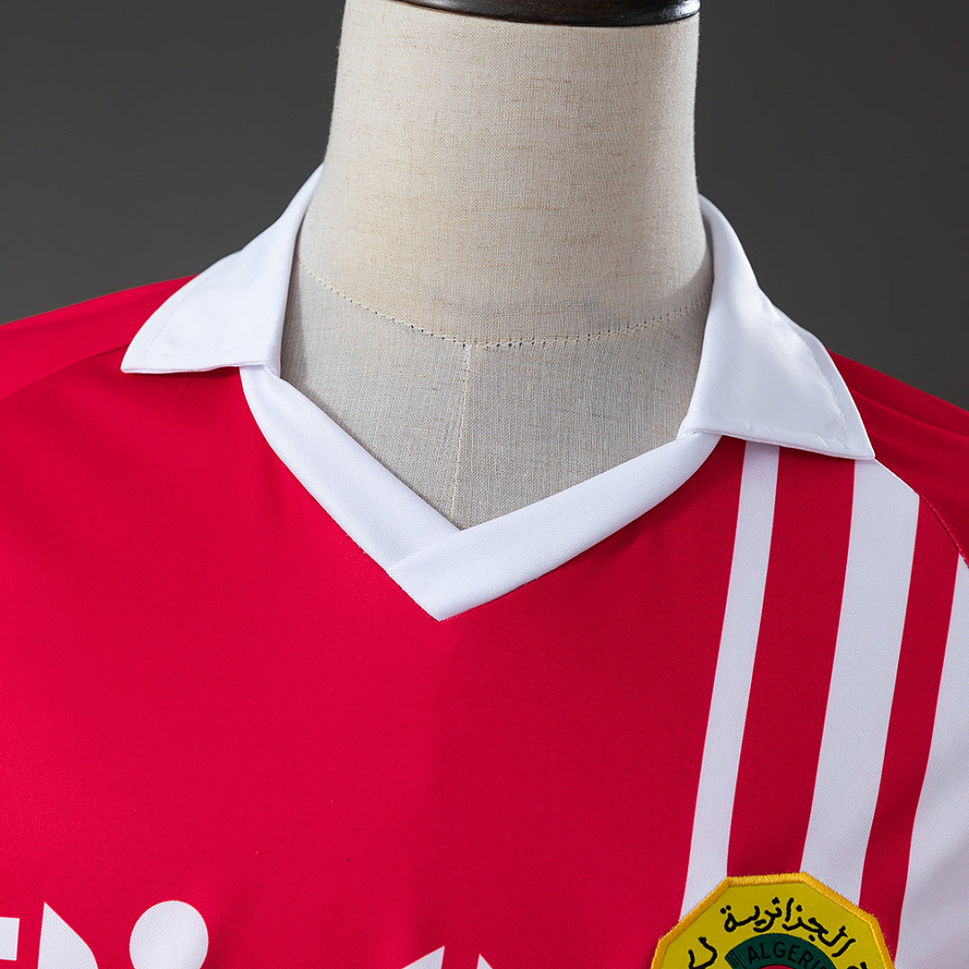 Camiseta Retro Argelia Visita 1986 - espalda