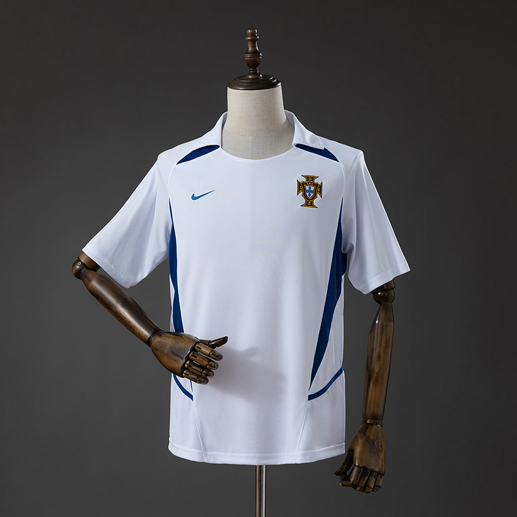Camiseta Retro Portugal Visita 2002 - frente