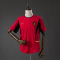 Camiseta Retro Bélgica Local 2002 - frente