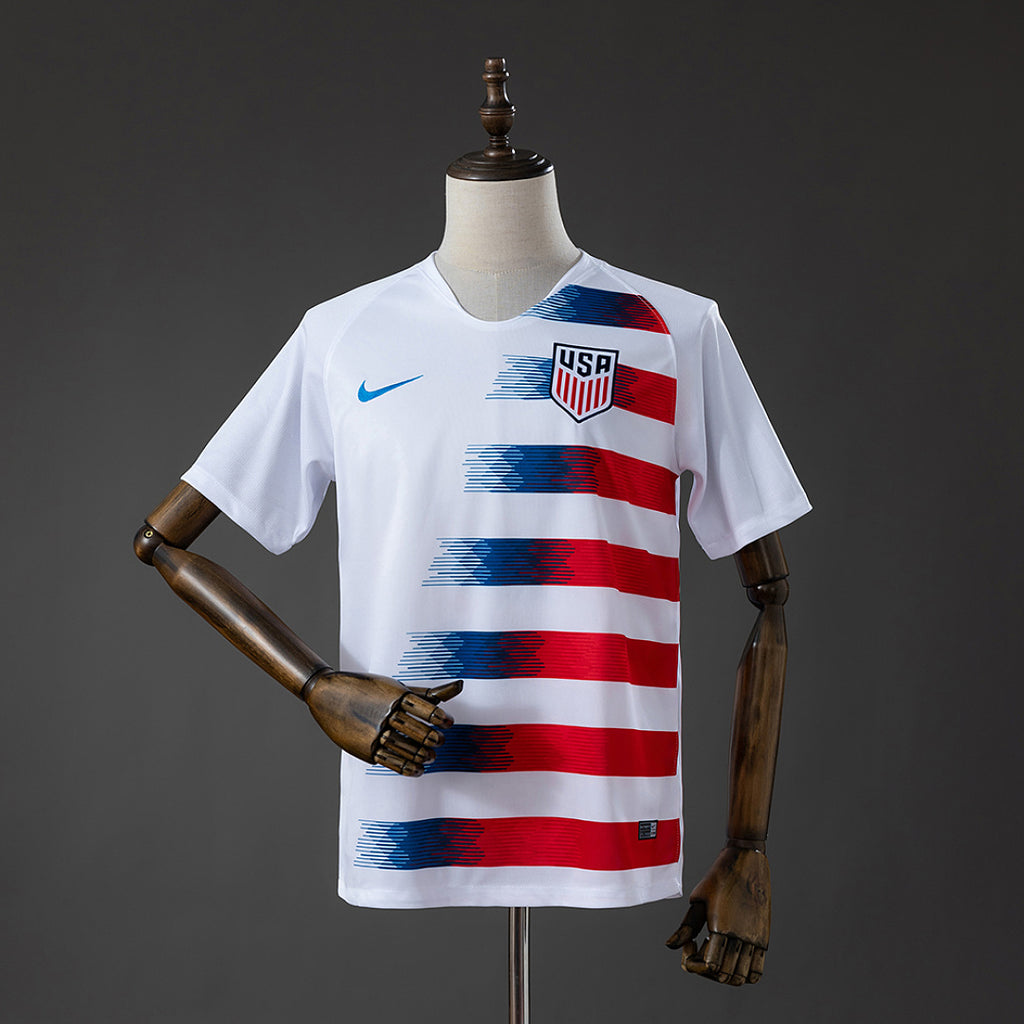 Camiseta Retro Estados Unidos Local 2018 - frente