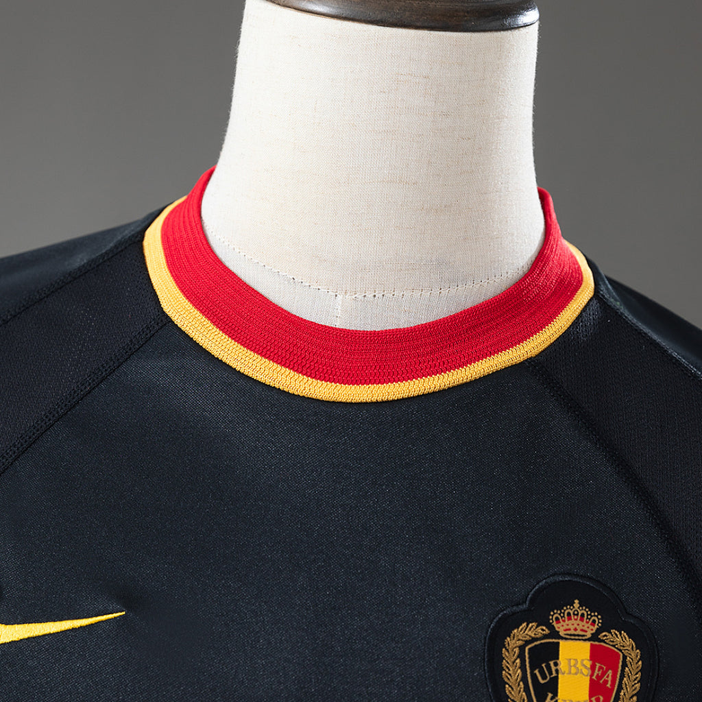 Camiseta Retro Bélgica Visita 2000 - espalda