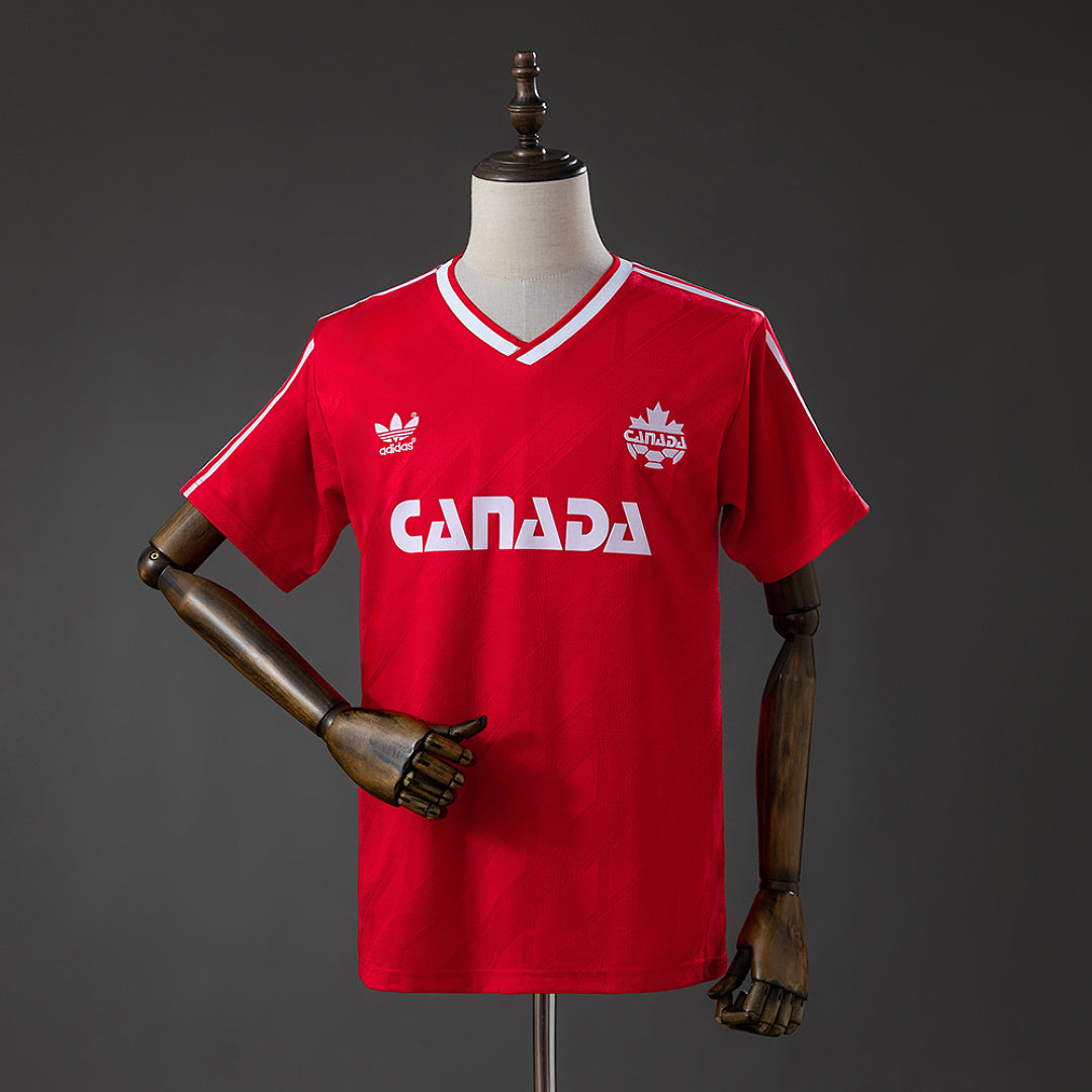 Camiseta Retro Canadá Local 1986 - frente
