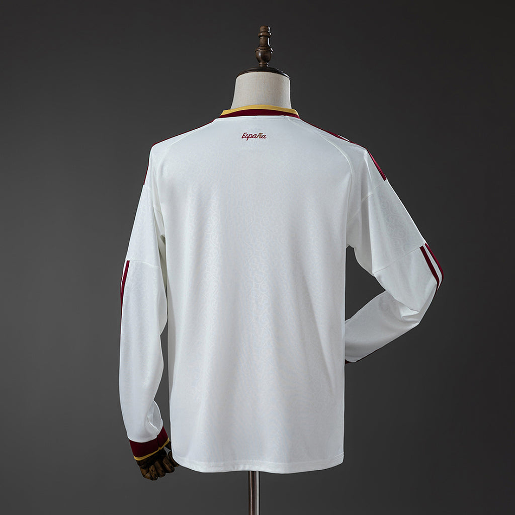 Camiseta España Visita Edición Campeón Manga Larga 2026 - espalda