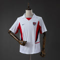 Camiseta Retro Estados Unidos Local 2002 - frente
