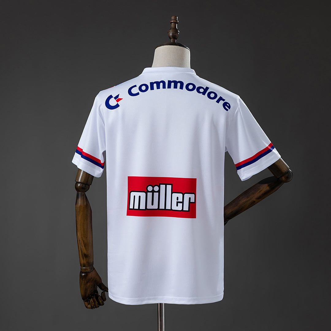 Camiseta Retro PSG Local Roja y Negra 91/92 - espalda