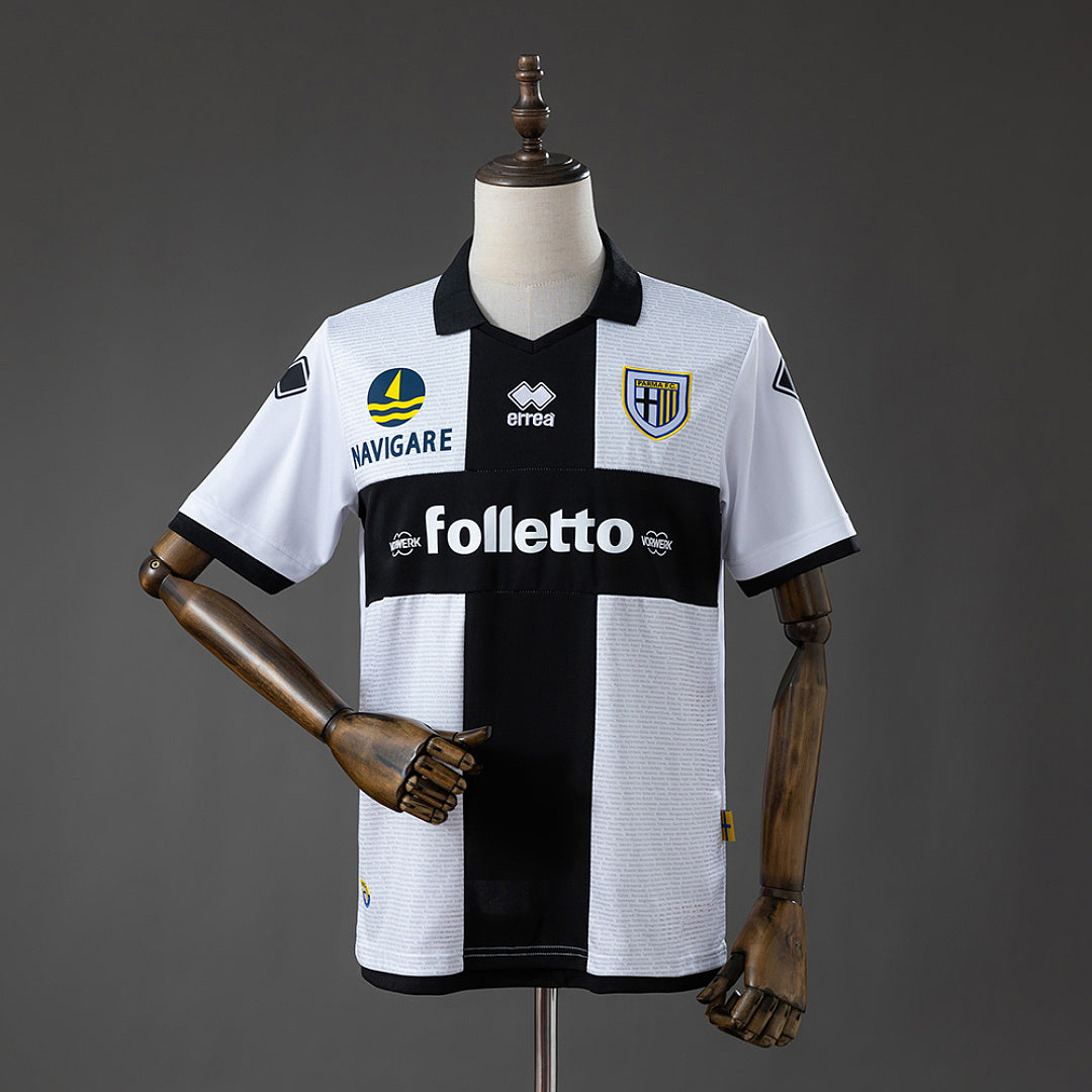 Camiseta Retro Parma Calcio Local 12/13 - frente