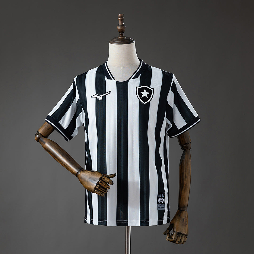 Camiseta Botafogo Local Negra y Gris 2026/27 - frente