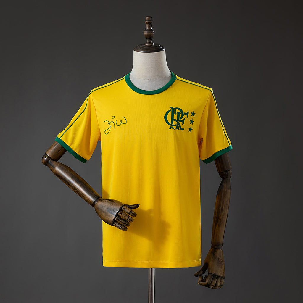 Camiseta Flamengo Amarilla Mundial 2026/27 - frente