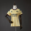 Camiseta Arsenal Tercera Gris y Amarilla 2026/27 Mujer - frente