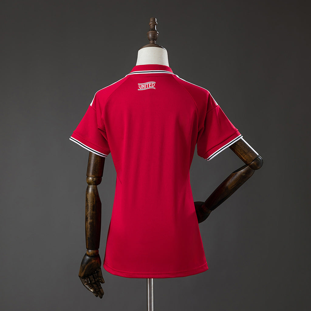 Camiseta Manchester United Local Burdeos 2026/27 Mujer - espalda