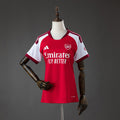 Camiseta Arsenal Local Gris y Burdeos 2026/27 Mujer - frente