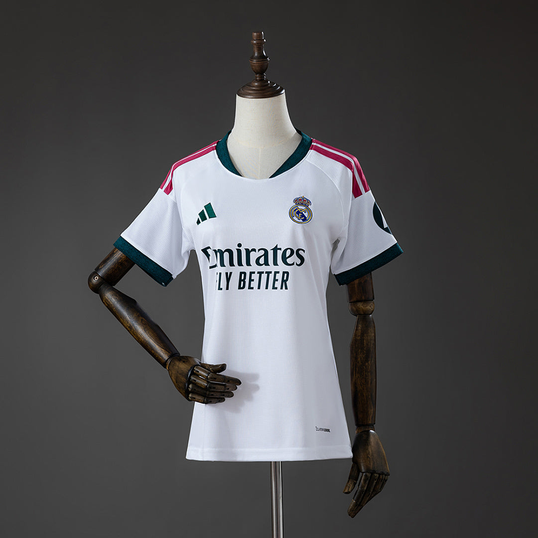 Camiseta Real Madrid Local Celeste y Gris 2026/27 Mujer - frente