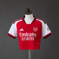 Camiseta Arsenal Local Burdeos y Gris 2026/27 Mujer - frente