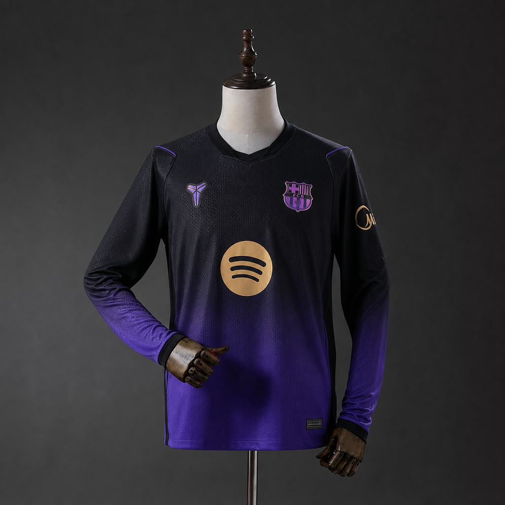 Camiseta FC Barcelona Visita Manga Larga 2026/27 - frente