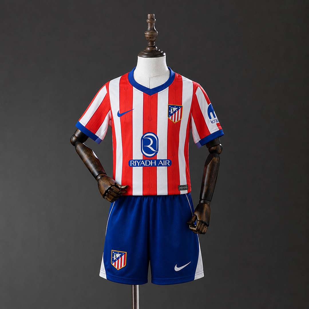 Conjunto Niños Atlético de Madrid Local 2026/27 - frente