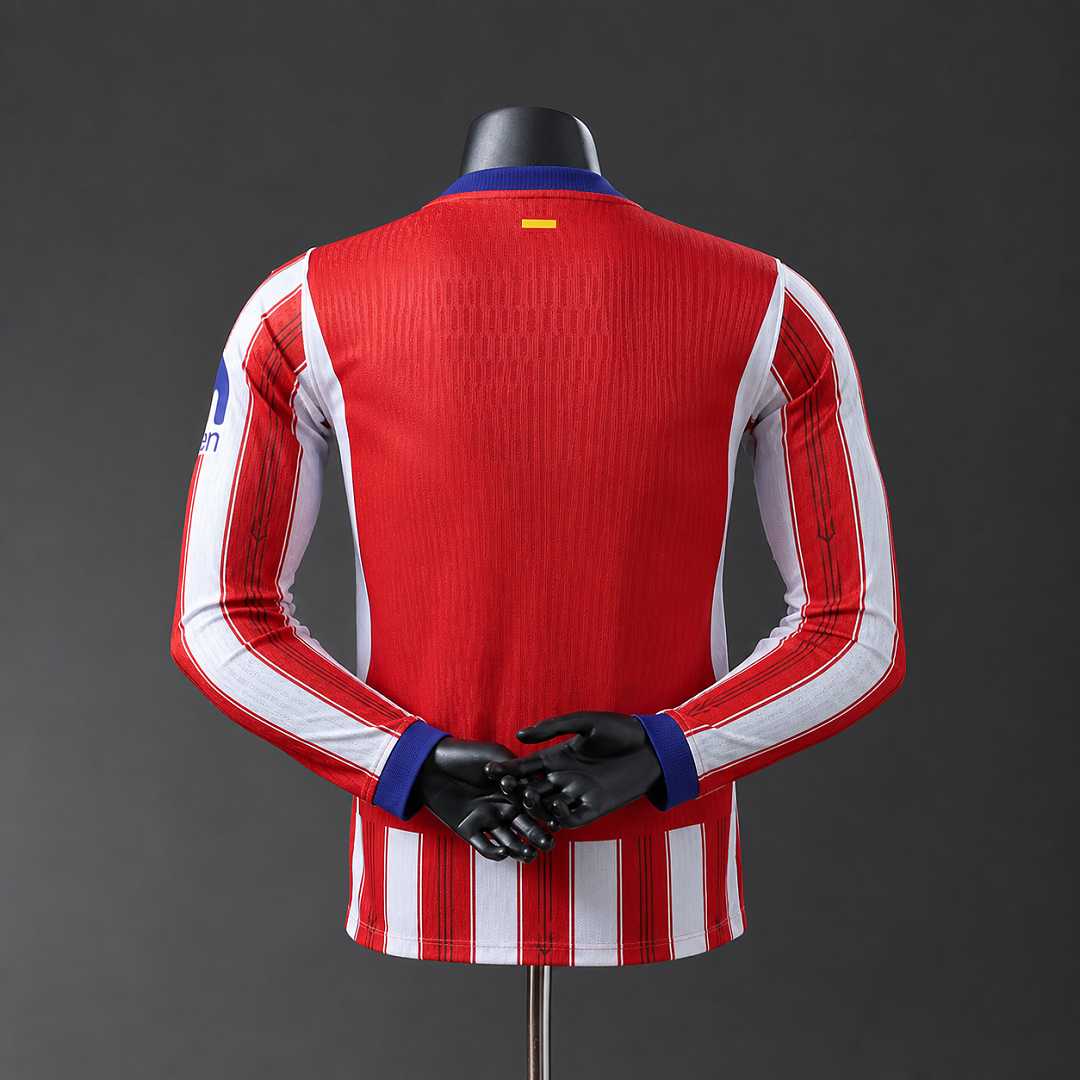 Camiseta Atlético de Madrid Local Manga Larga 2026/27 Versión Jugador - espalda