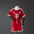 Conjunto Niños Bayern Múnich Local Gris 2026/27 - frente