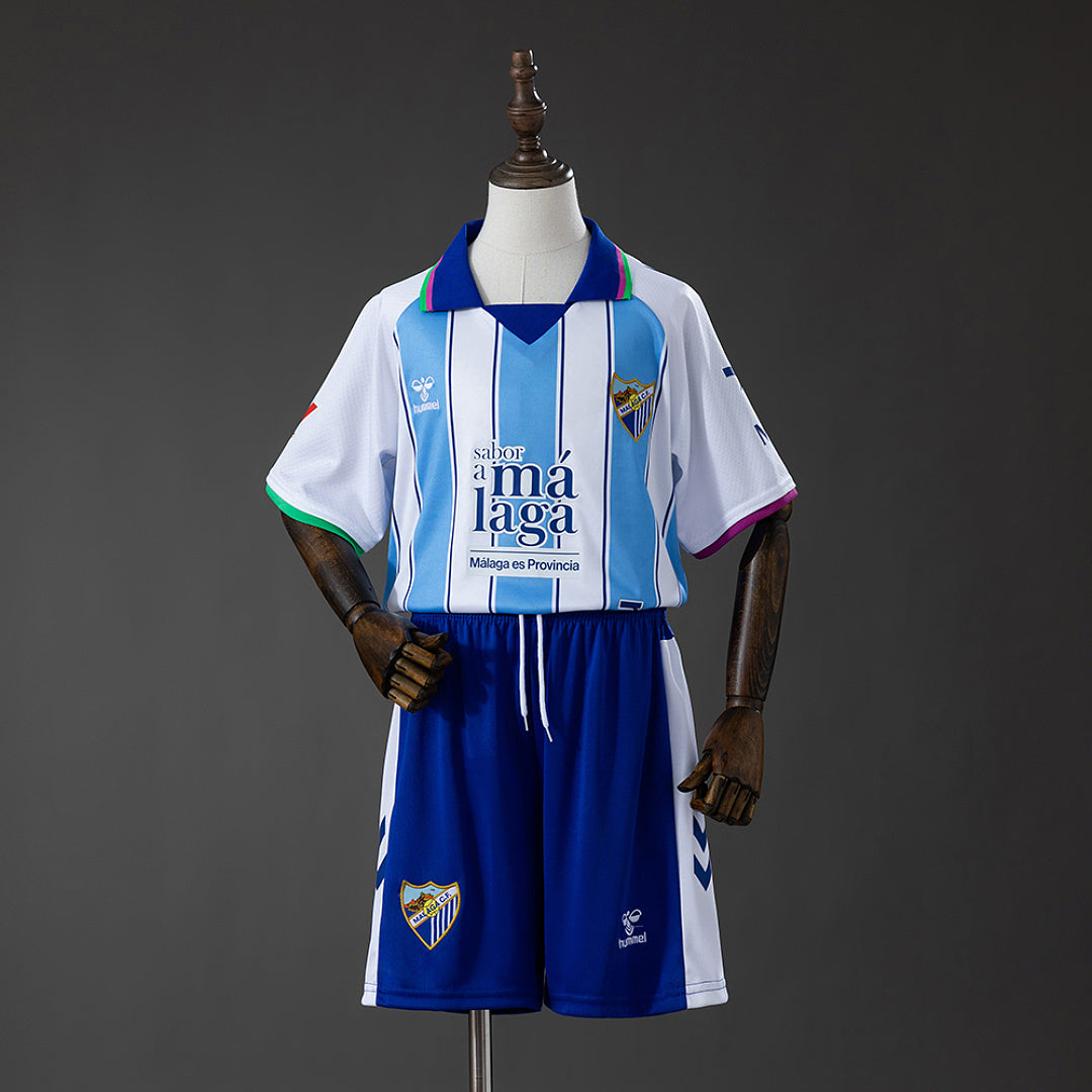 Conjunto Niños Málaga CF Local 2026/27 - frente