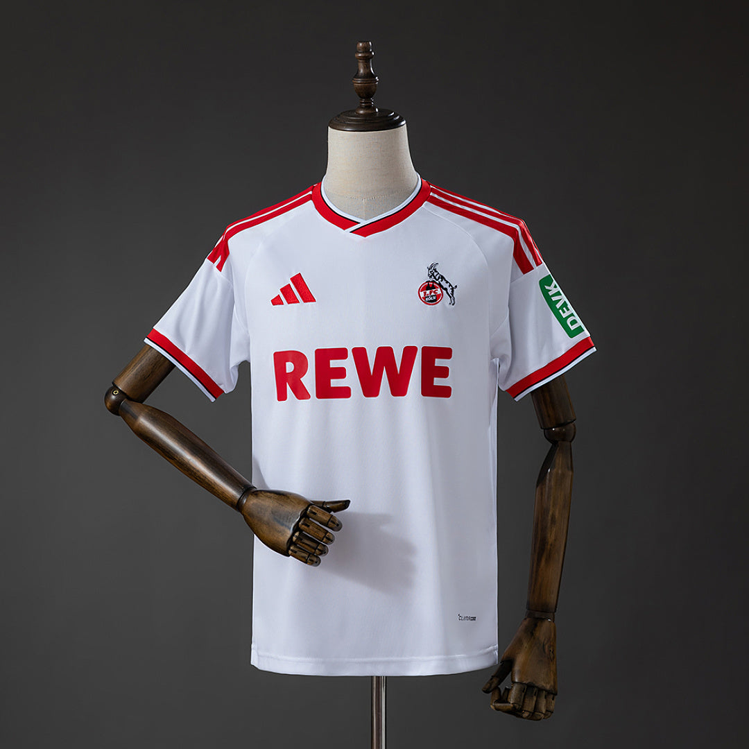 Camiseta 1. FC Köln Local Gris y Celeste 2026/27 - frente