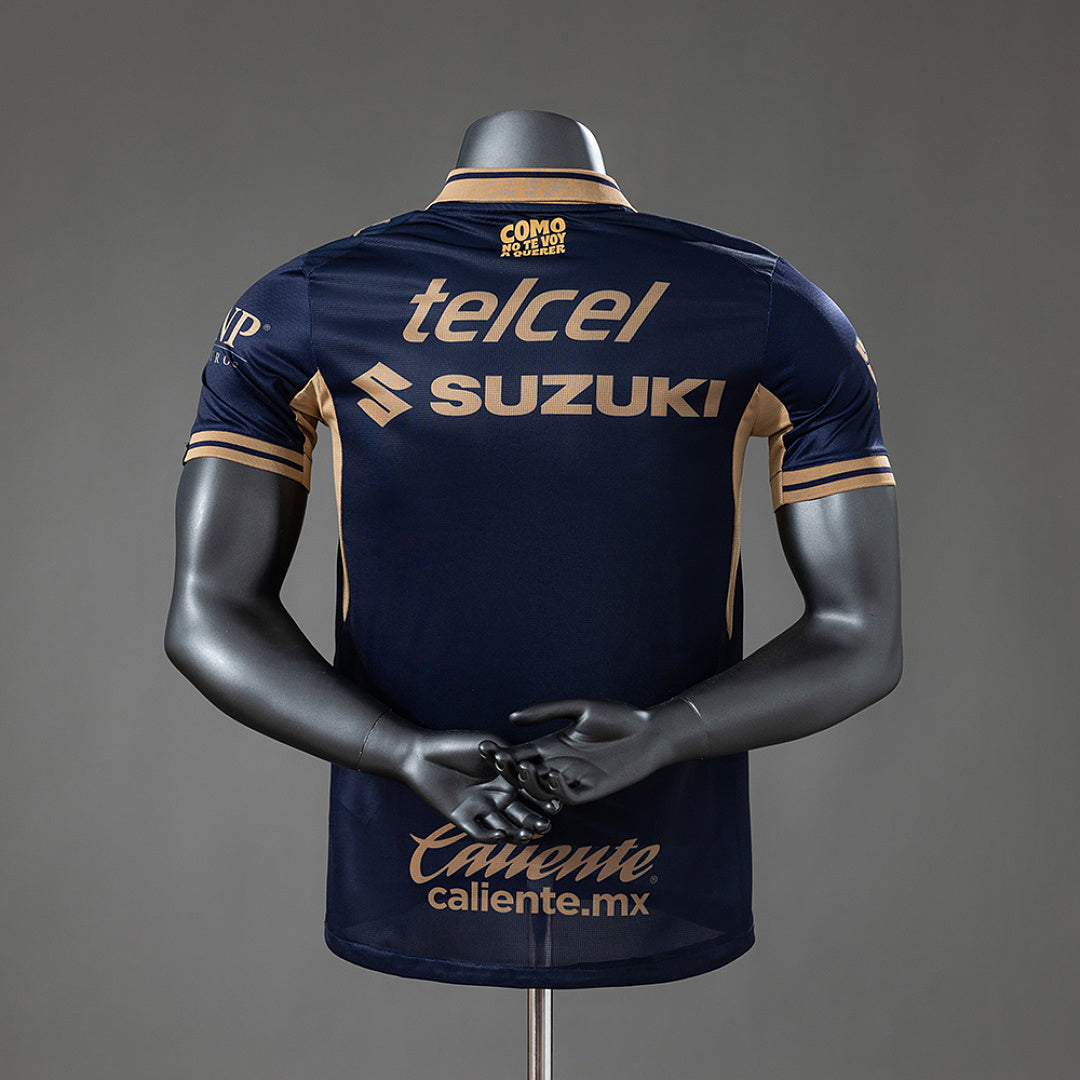Camiseta Pumas UNAM Visita 2026/27 Versión Jugador - espalda