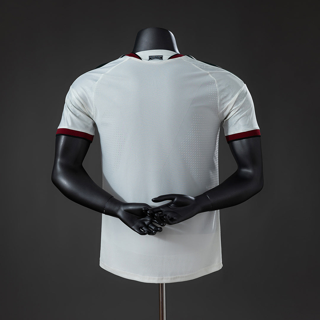 Camiseta Manchester United Tercera Gris Claro y Negra 2026/27 Versión Jugador - espalda