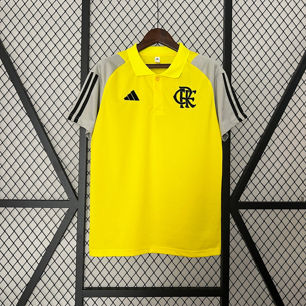 Camiseta de Entrenamiento Flamengo Amarilla 2024/25 II - frente