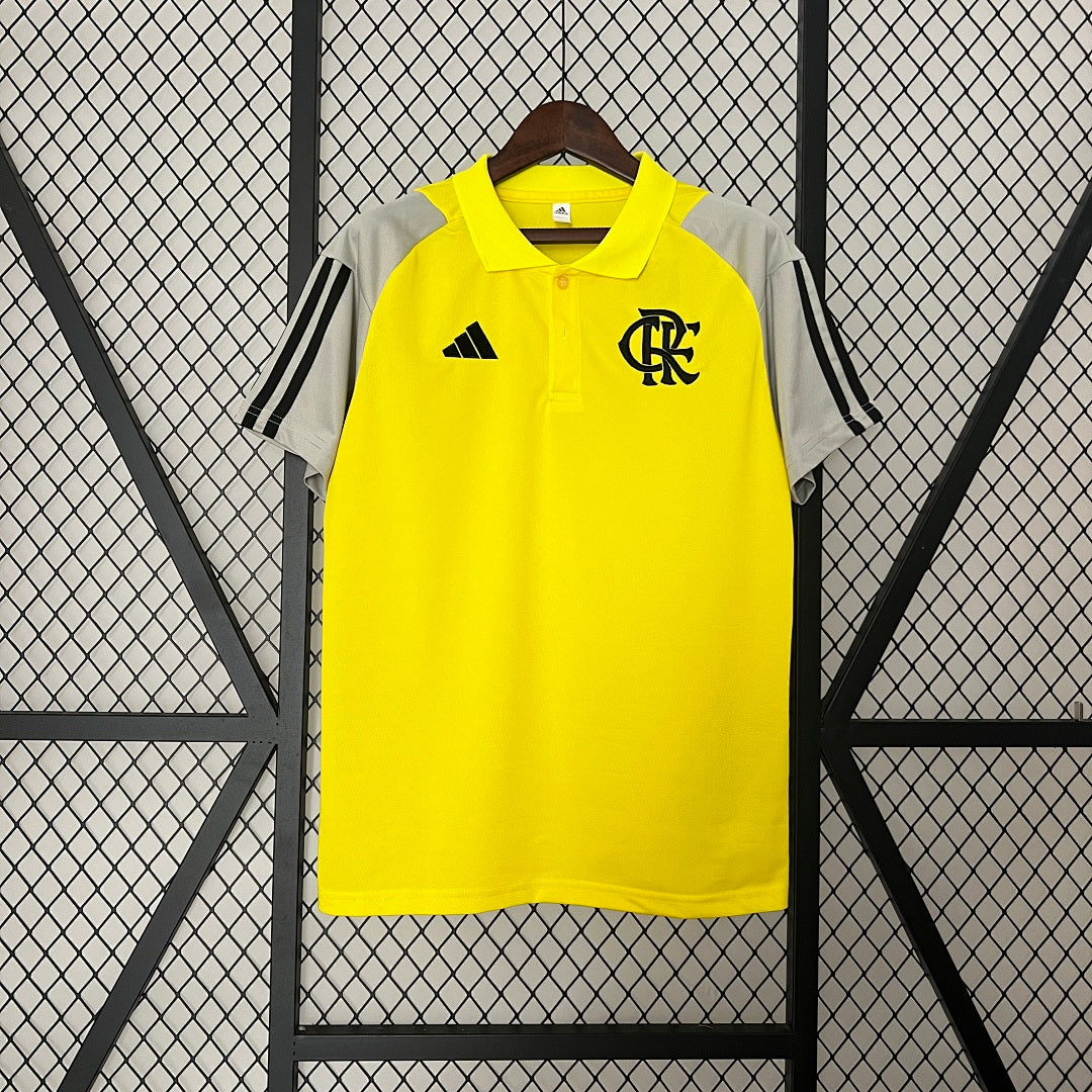 Camiseta de Entrenamiento Flamengo Amarilla 2024/25 II - frente