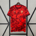 Camiseta de Entrenamiento Portugal Roja 2024 - frente