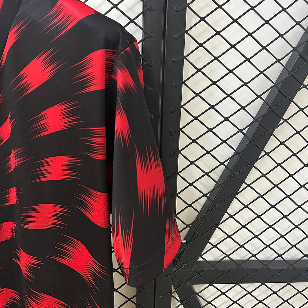 Camiseta de Entrenamiento Flamengo Roja y Negra 2025/26 - espalda