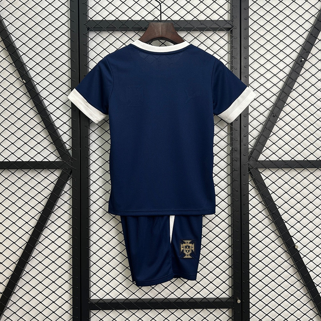 Camiseta de Entrenamiento Portugal Azul Marino 2025 - espalda