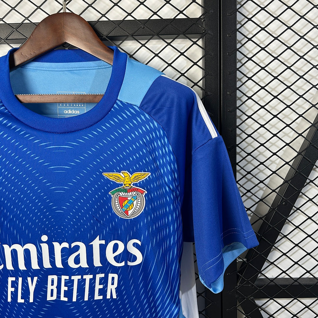 Camiseta de Entrenamiento SL Benfica 2025/26 Azul y Azul Marino - espalda