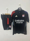 Camiseta de Entrenamiento Olympique de Lyon Negra 2025/26 - frente