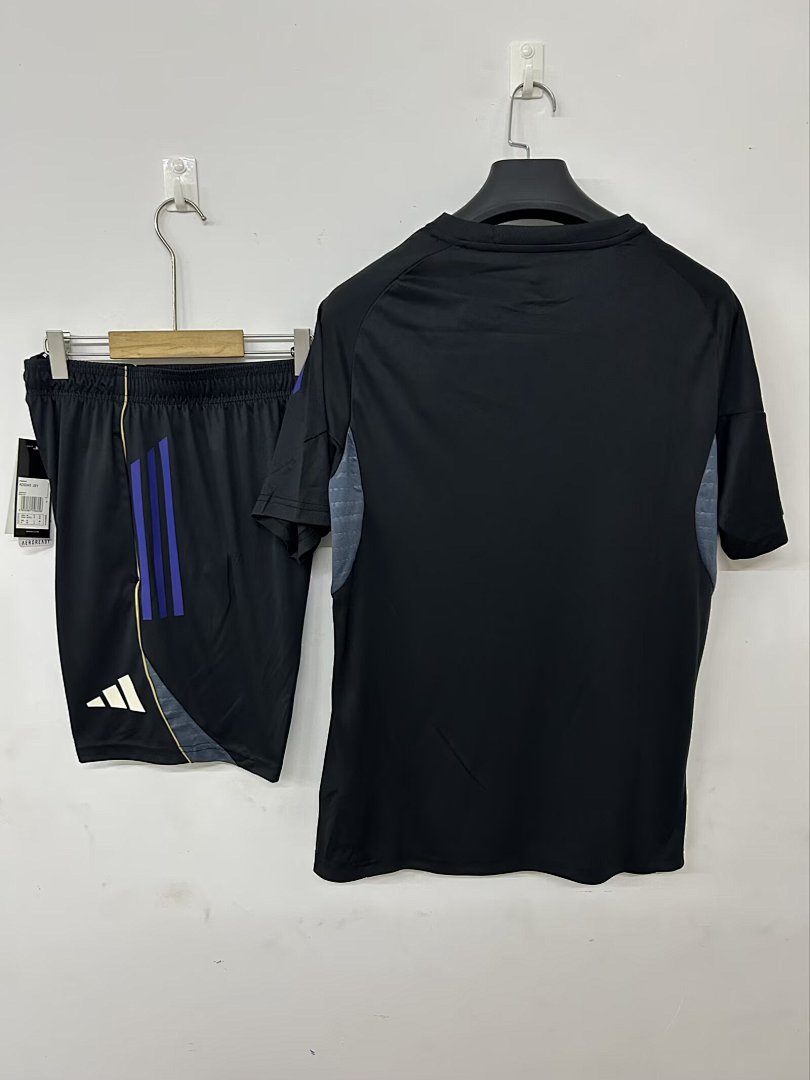 Camiseta de Entrenamiento Olympique de Lyon Negra 2025/26 - espalda