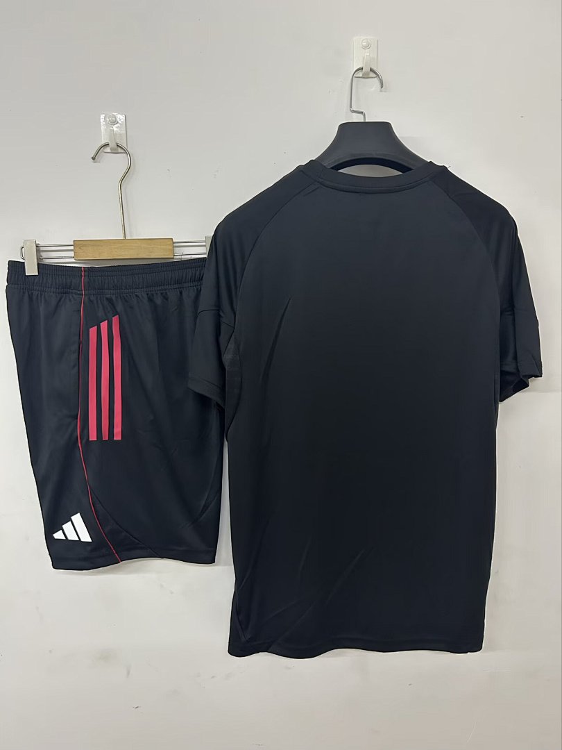 Camiseta de Entrenamiento Ajax Negra 2025/26 - espalda