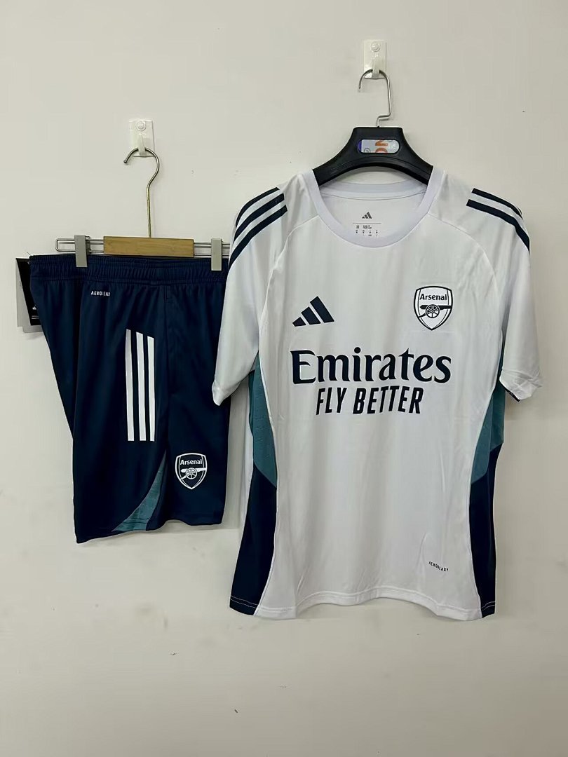Camiseta de Entrenamiento Arsenal Blanca 2025/26 - frente