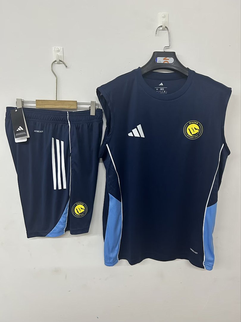 Camiseta de Entrenamiento Al-Nassr Azul Rey 2025/26 - frente