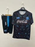 Camiseta de Entrenamiento SSC Napoli Negra 2025/26 - frente
