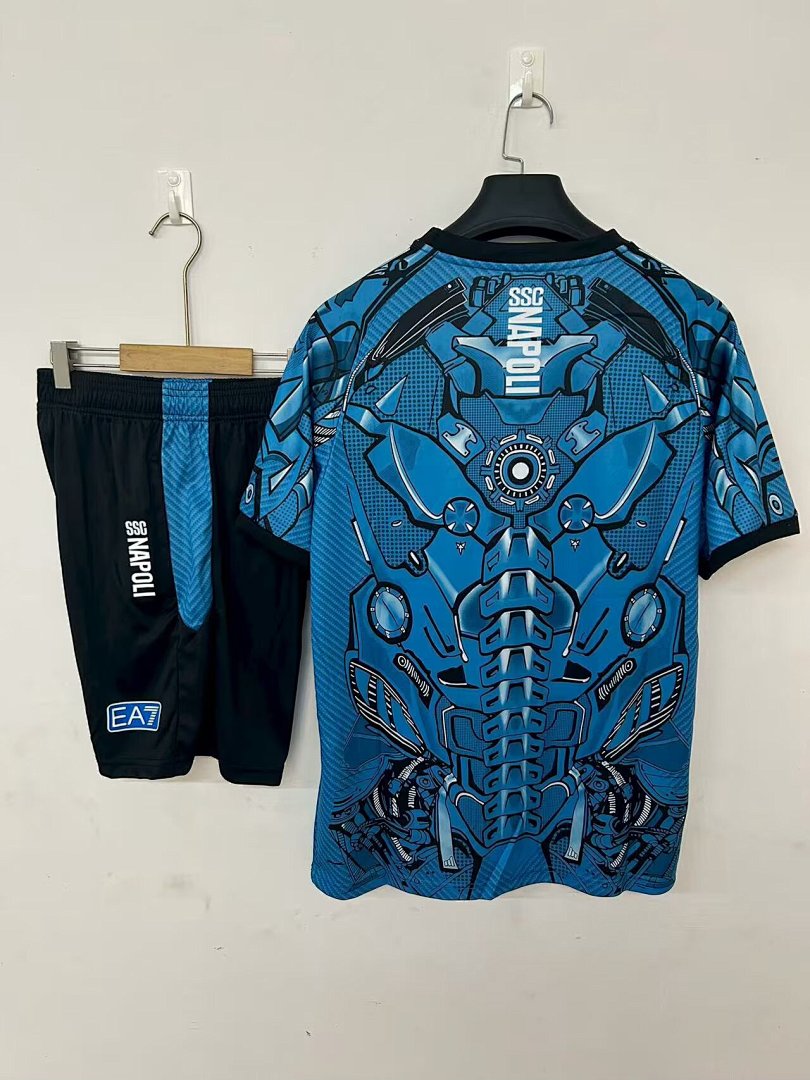 Camiseta de Entrenamiento SSC Napoli Azul 2025/26 - espalda