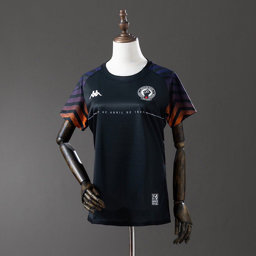 Camiseta de Entrenamiento Vasco da Gama Negra 2024/25 II - frente