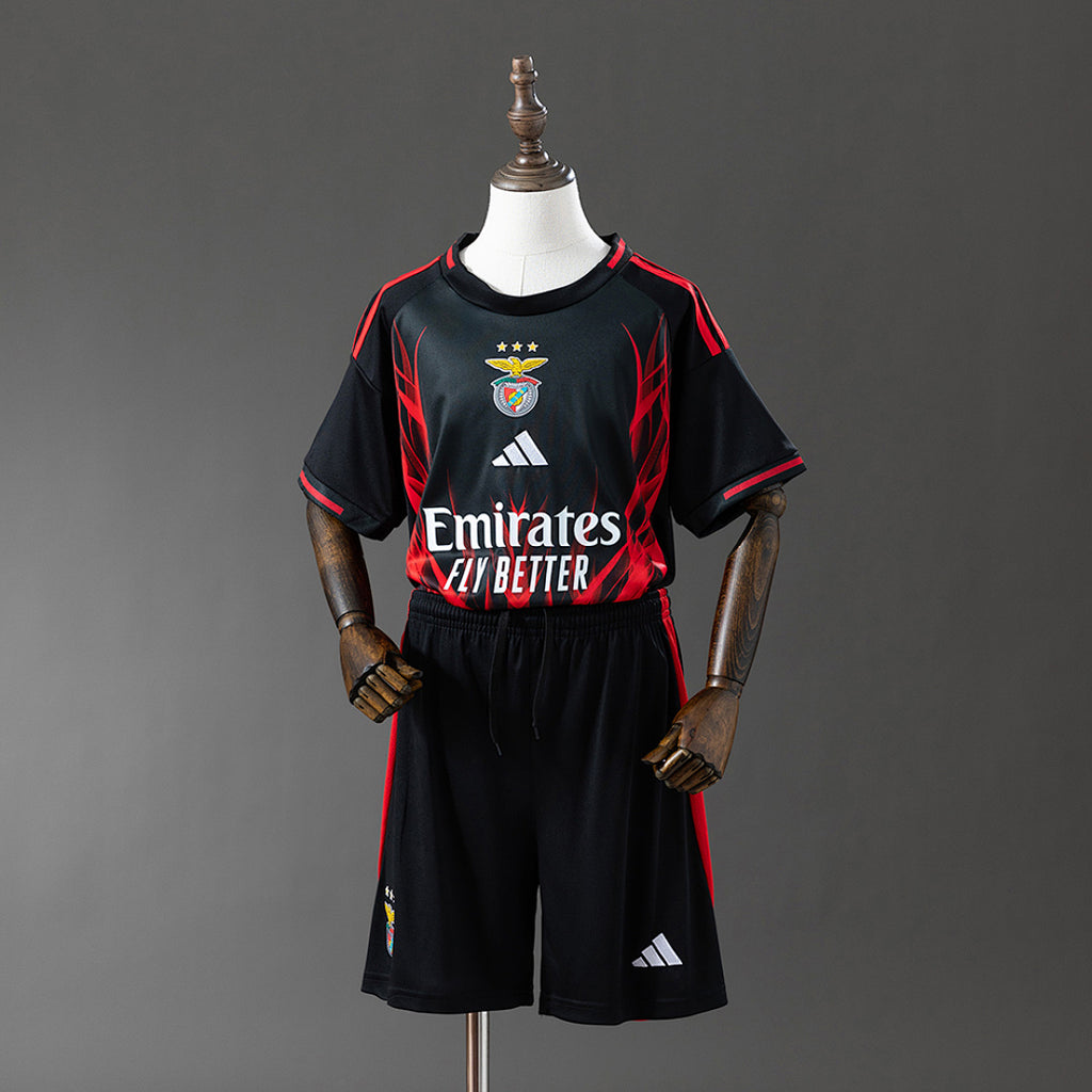 Camiseta de Entrenamiento SL Benfica Negra 2025/26 III - frente