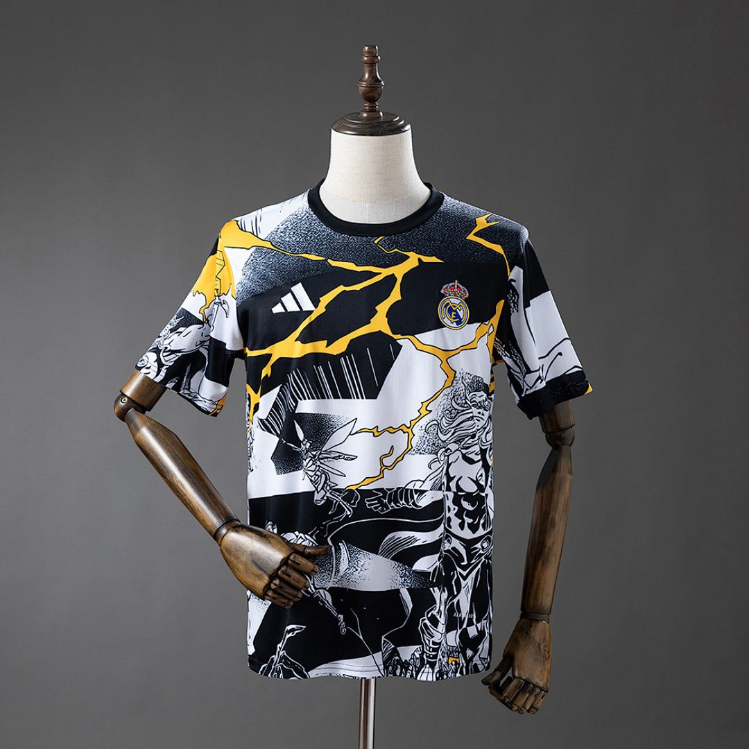 Camiseta de Entrenamiento Real Madrid Negra 2025/26 - frente