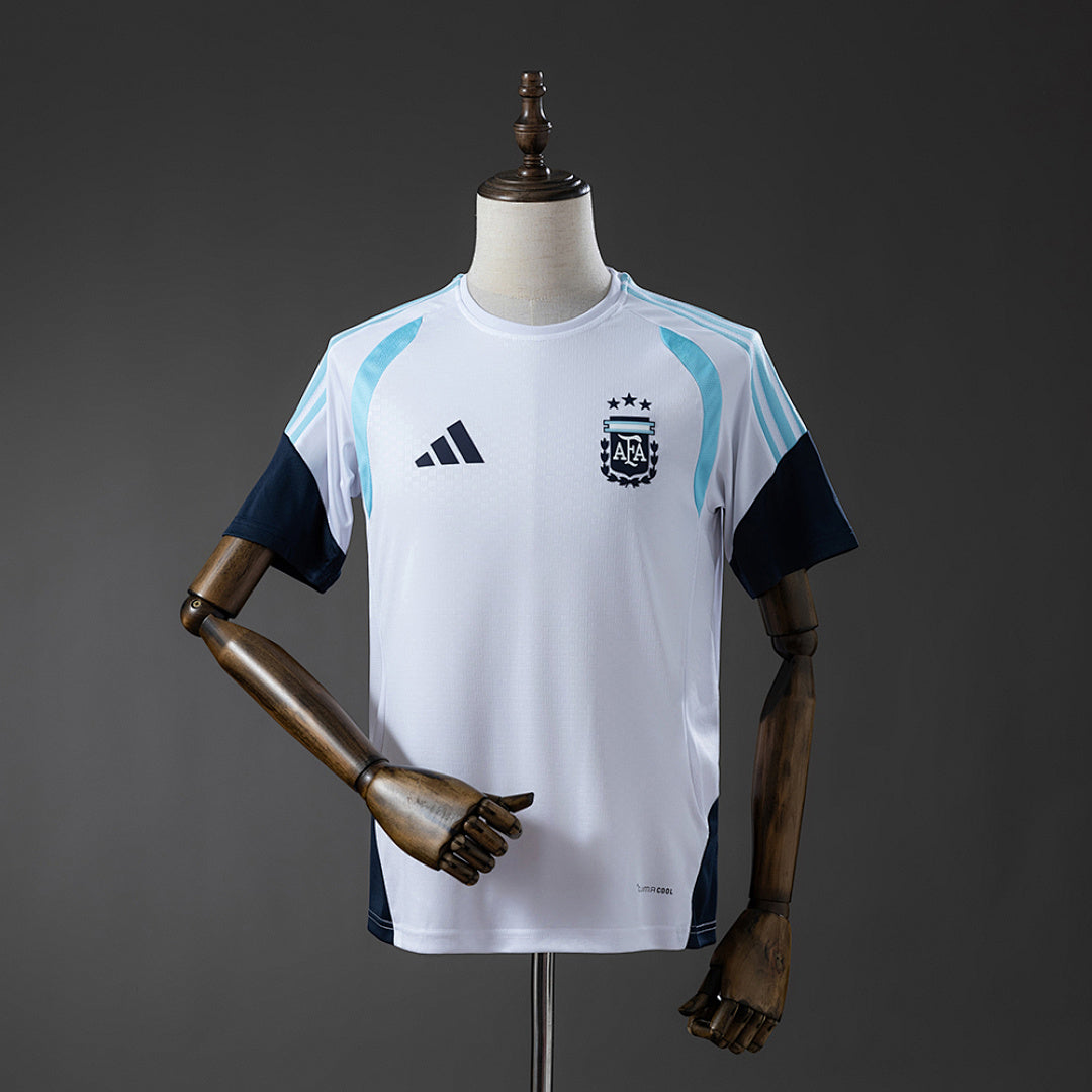 Camiseta de Entrenamiento Argentina Blanca 2026 - frente