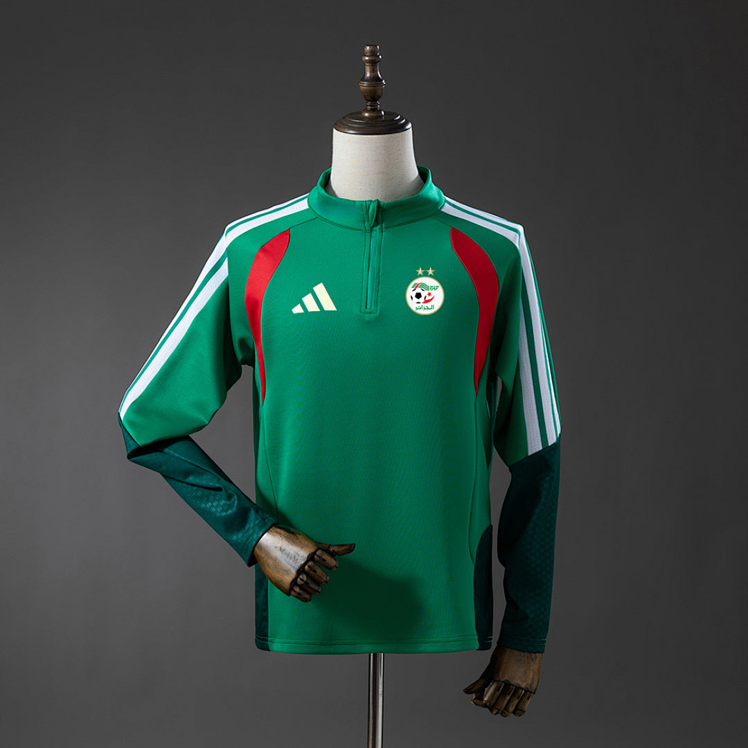 Camiseta de Entrenamiento Argelia Verde 2026 - frente