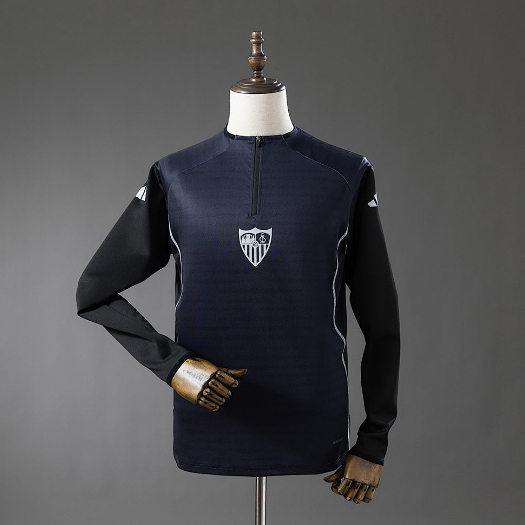 Camiseta de Entrenamiento Sevilla FC Negra 2025/26 - frente
