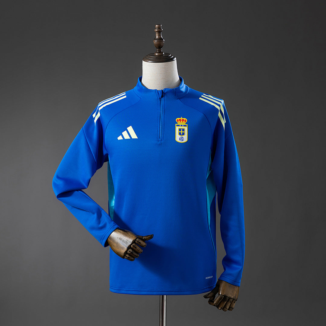Camiseta de Entrenamiento Real Oviedo Azul 2025/26 - frente