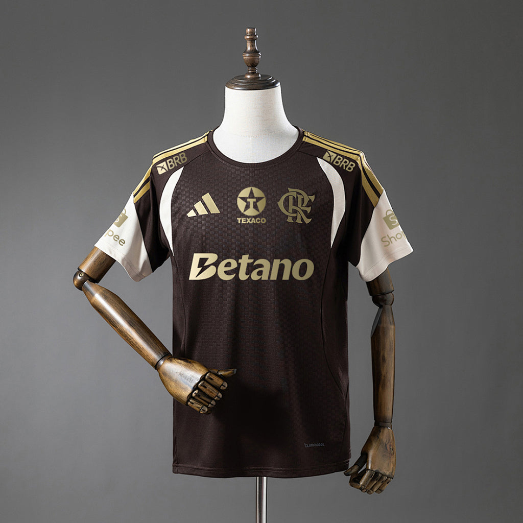 Camiseta de Entrenamiento Flamengo Café Con Sponsors 2026/27 - frente