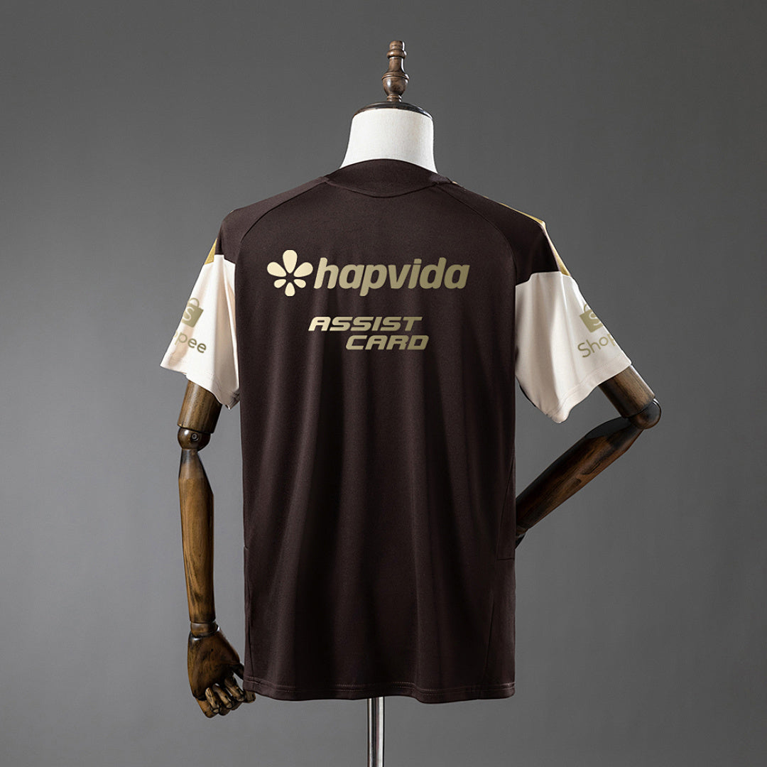 Camiseta de Entrenamiento Flamengo Café Con Sponsors 2026/27 - espalda